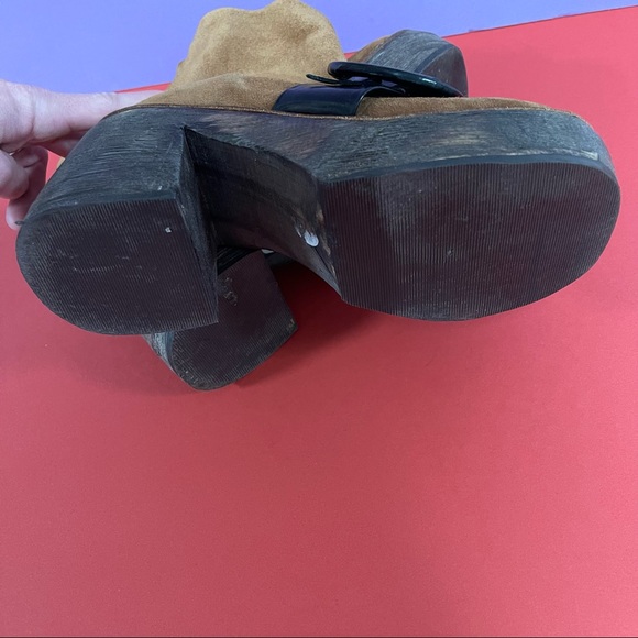 SOLD Vintage platform boots - Picture 6 of 9